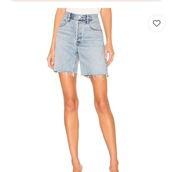 Agolde Rumi Renewal Shorts - Picture 2 of 5